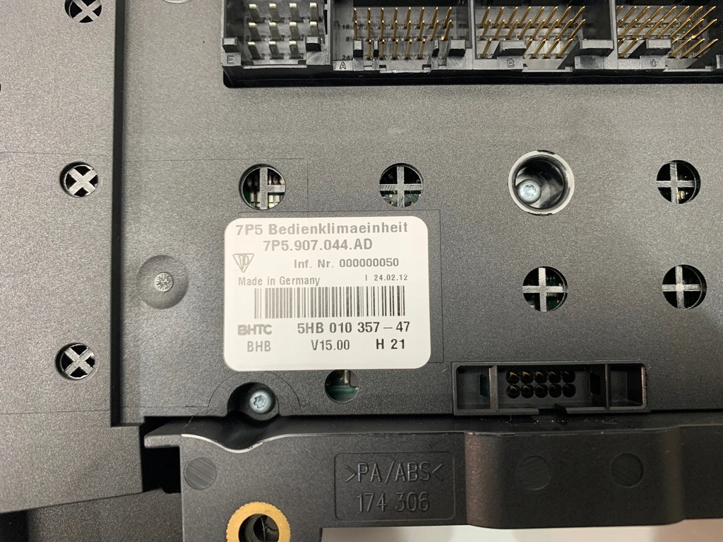 фото №6, Porsche cayenne 7p5 панель управление 7p5907044d