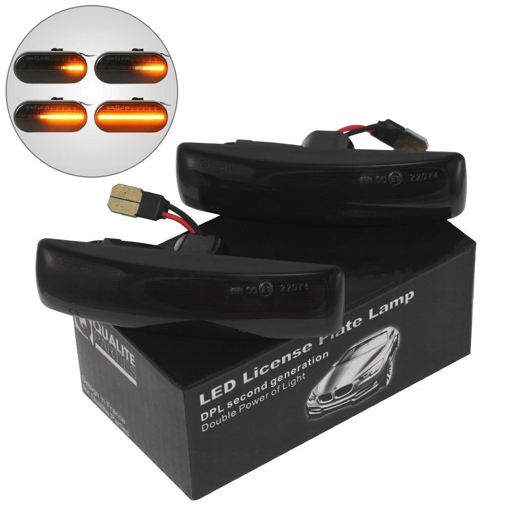 фото №1, Динамические поворотники боковой led land rover freelander ii