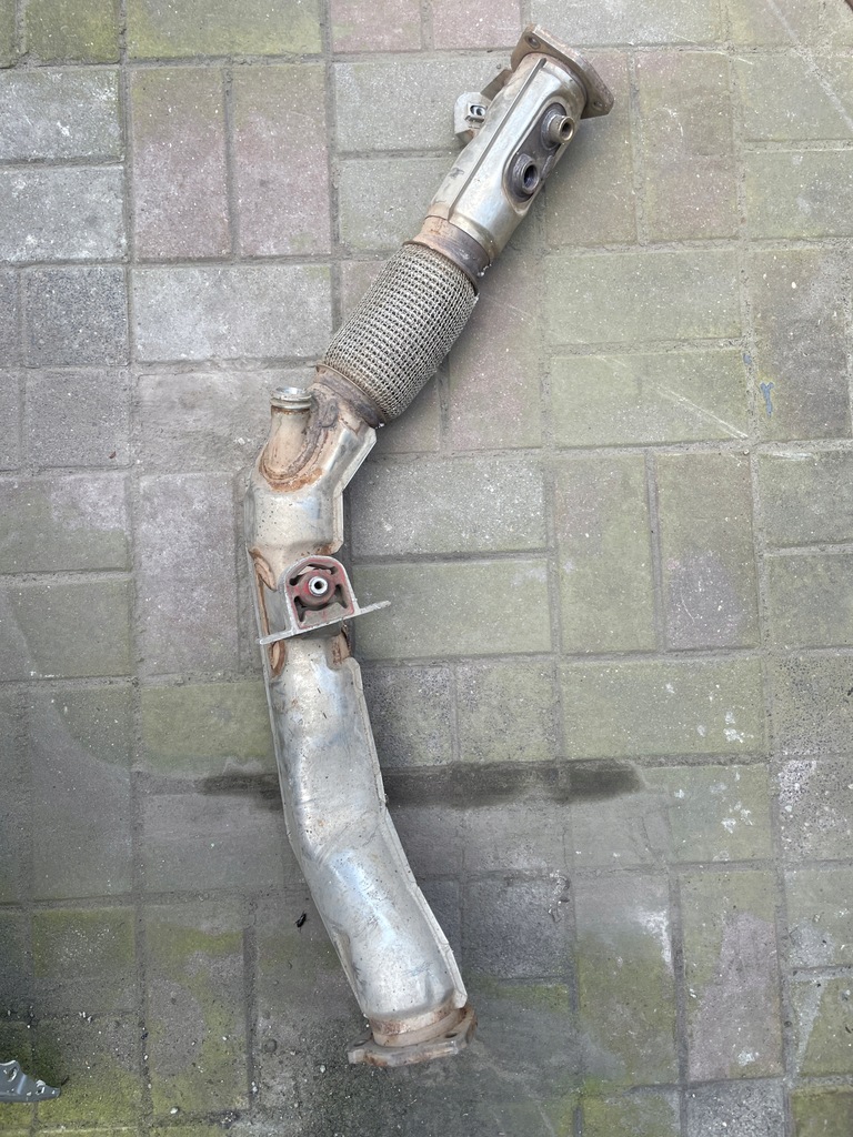 фото №1, Audi q7 4m труба выхлопная 4m0253350cs