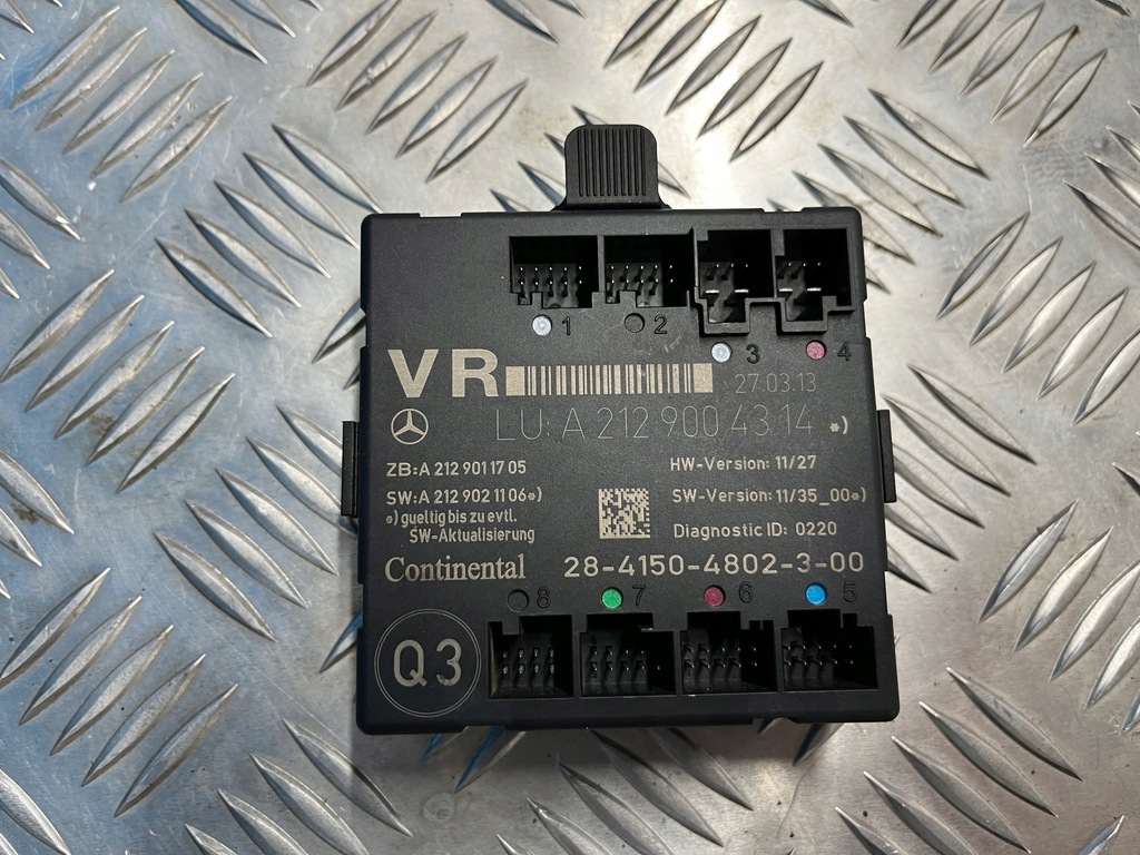 фото №1, Mercedes w 212 модуль блок управления дверь правый перед