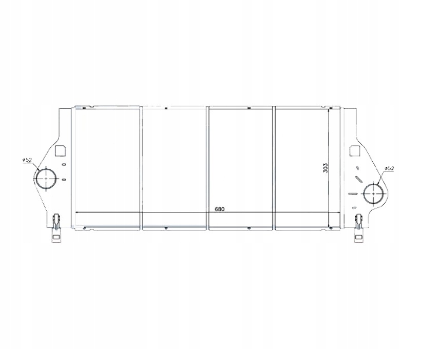 фото №1, Интеркулер renault laguna ii g 03.05- 8200008761
