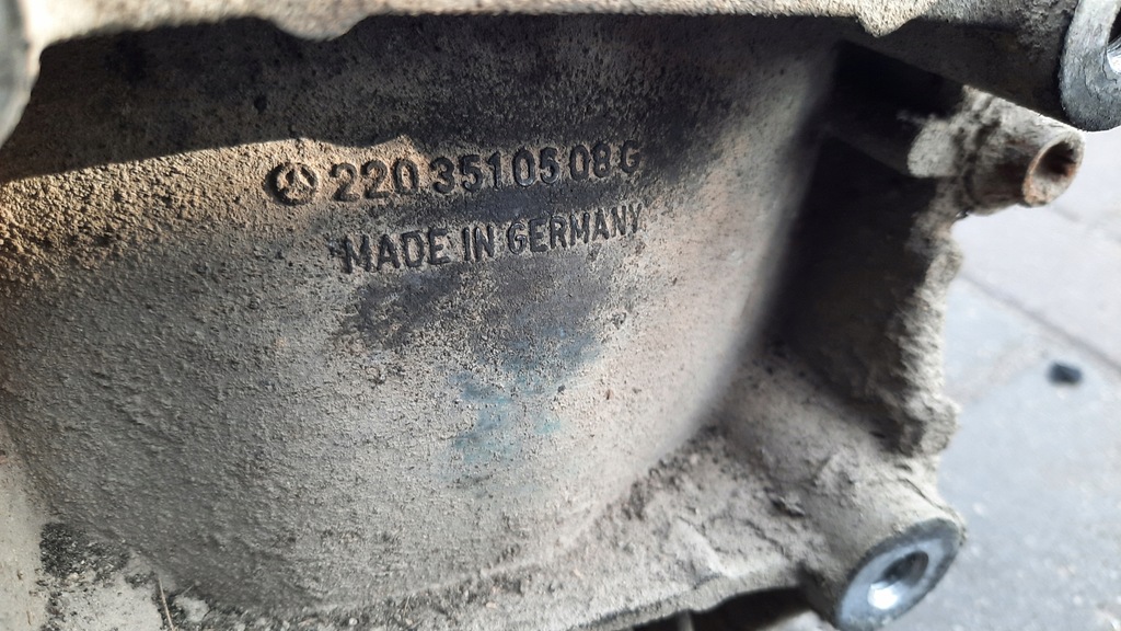 фото №5, Міст задній 2203510508g mercedes w220 3.2 cdi