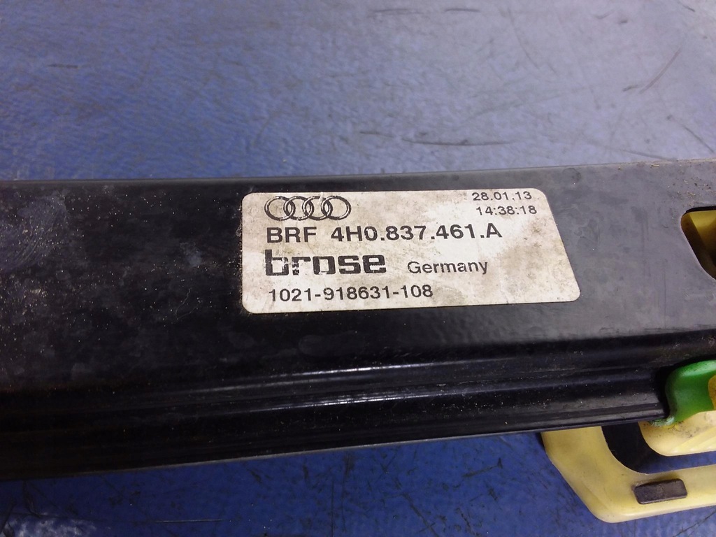 фото №4, Audi a8 d4 подъемник стекло перед левый 4h0837461a