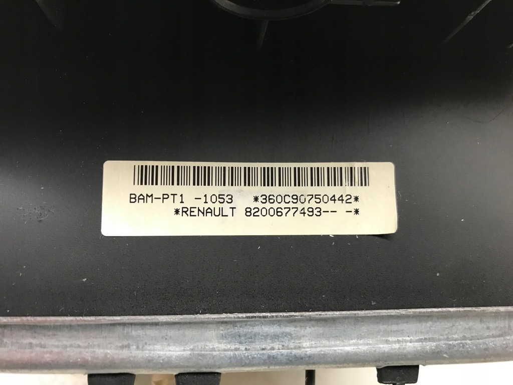 фото №9, Подушка безопасности подушка водителя renault clio iii lift 09-12 8200677492 europa