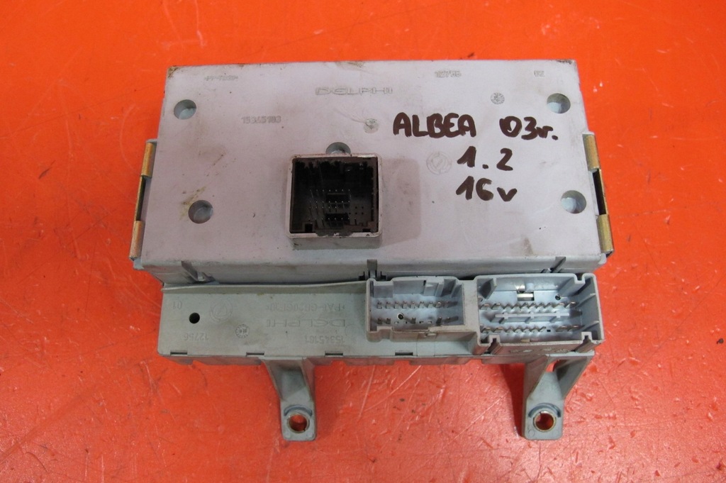 фото №14, Fiat albea 1.2 16v 188a5000 бортовой компьютер коробка bsi замок зажигания ключ набор