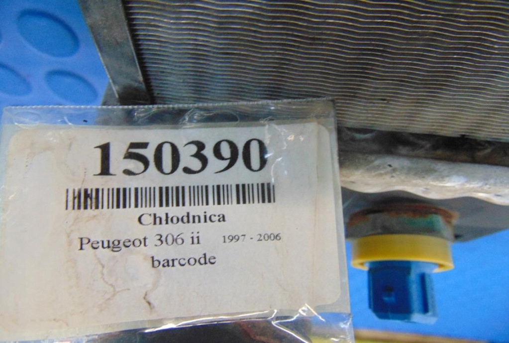 фото №8, Peugeot 306 ii 1.4 8v радиатор