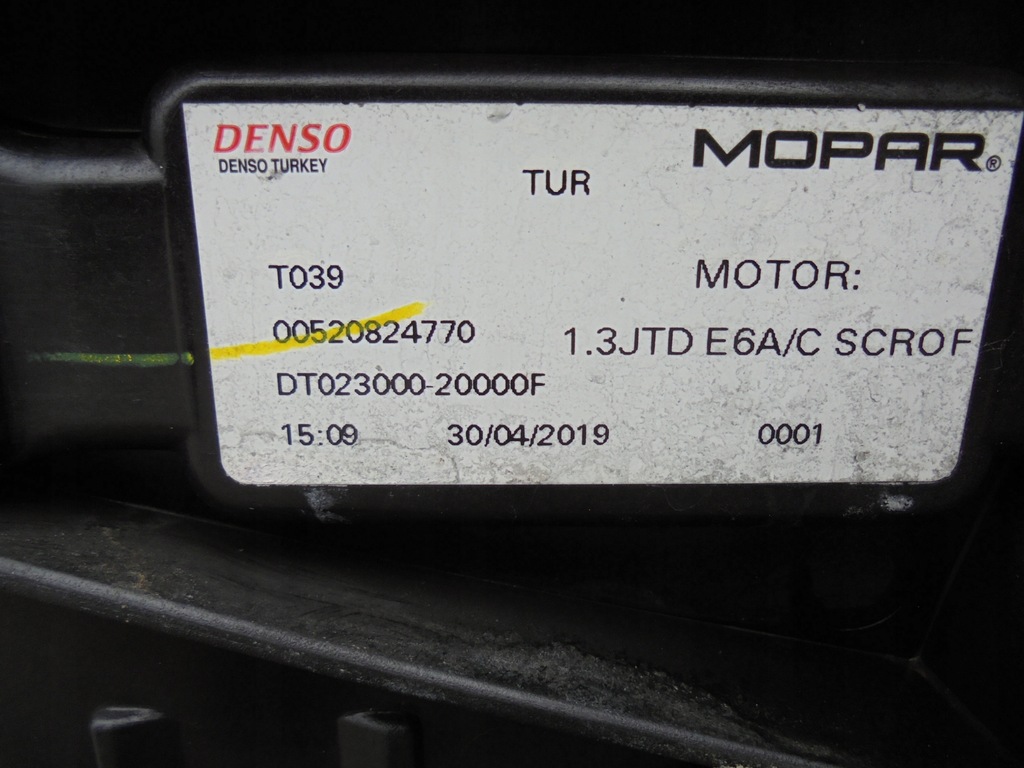 фото №8, Перед kompletny fiat tipo 1.3 jtd 2019