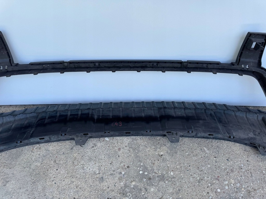 фото №13, Kia niro 1 i lift накладка dół бампера перед спойлер накладка-спойлер 86510g5500