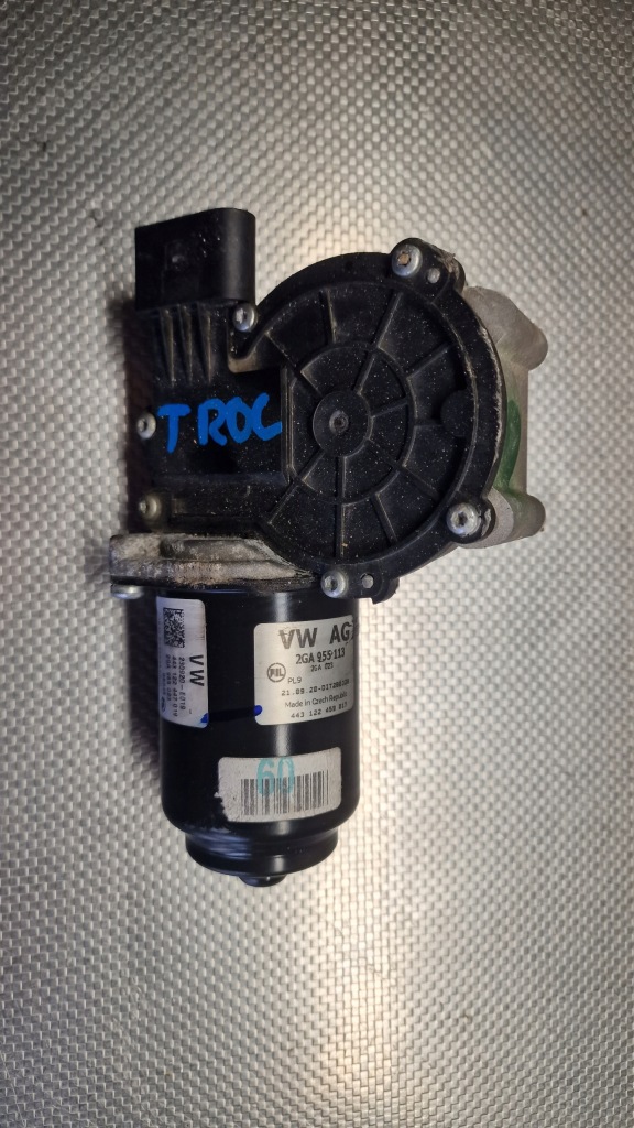 фото №1, Vw t-roc 1.6 tdi моторчик двірник 2ga955113 2ga955023