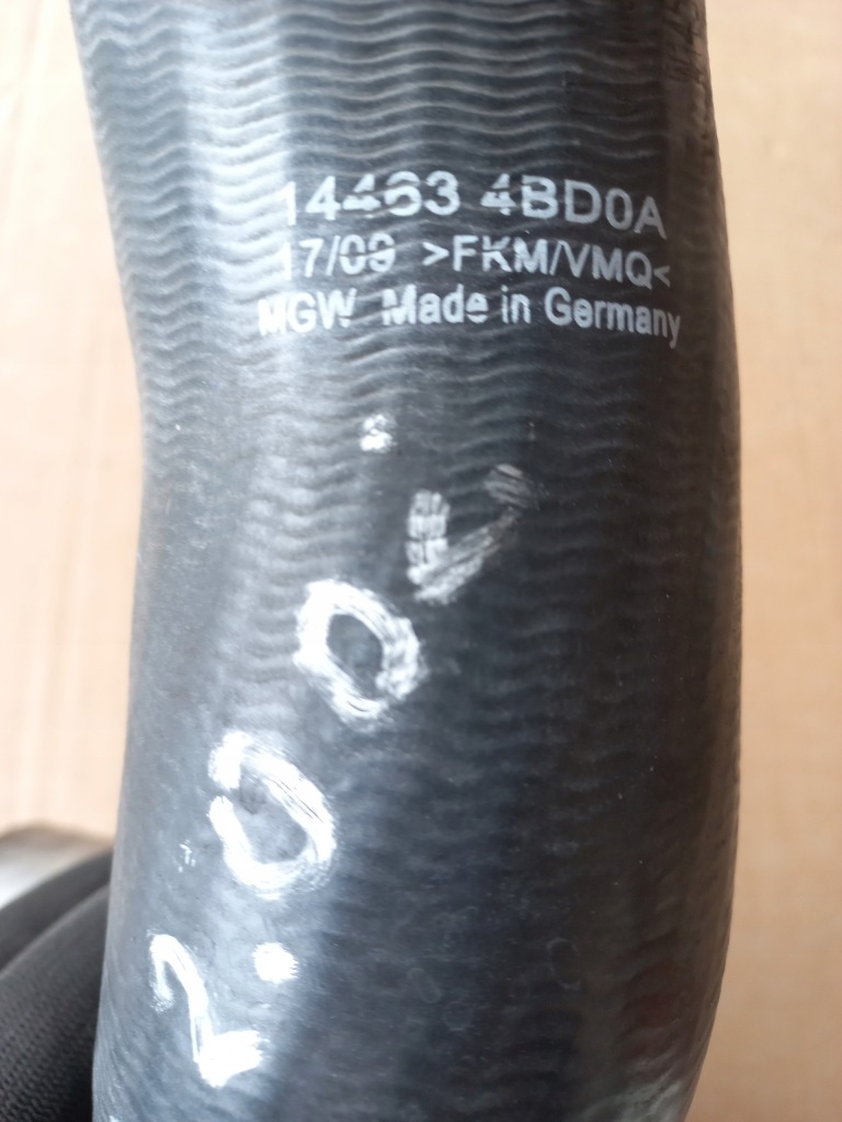 фото №4, Nissan x-trail t32 wąż труба интеркулер 2.0 dci