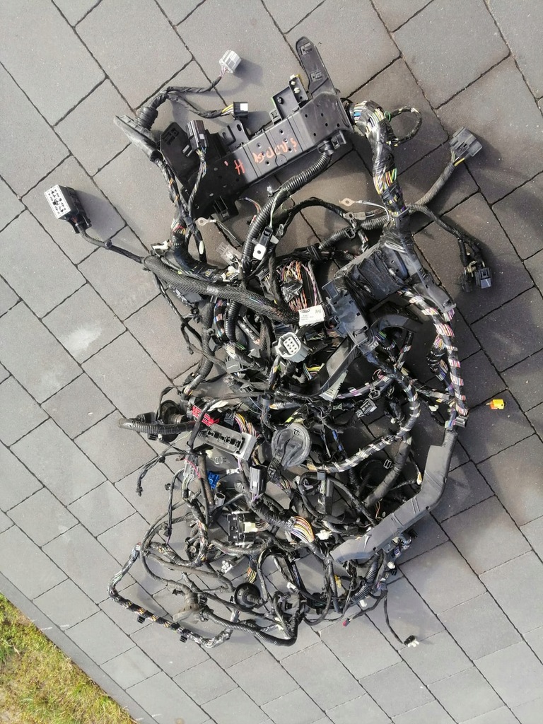 фото №1, Ford mondeo mk5 fusion жгут салона середина blis