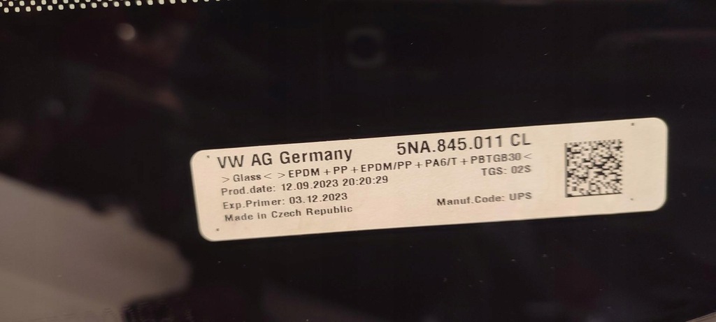 фото №5, Vw tiguan allspace seat tarraco скло лобове передня 5na845011cl