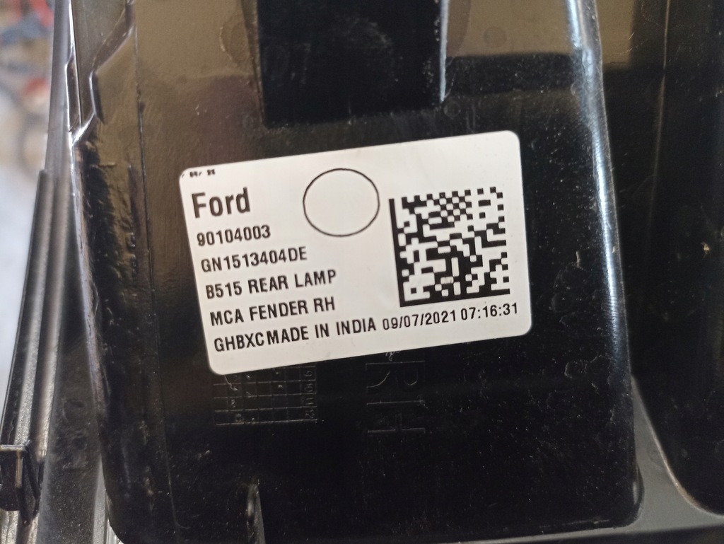 фото №3, Ford ecosport lift лампа правая задняя st line