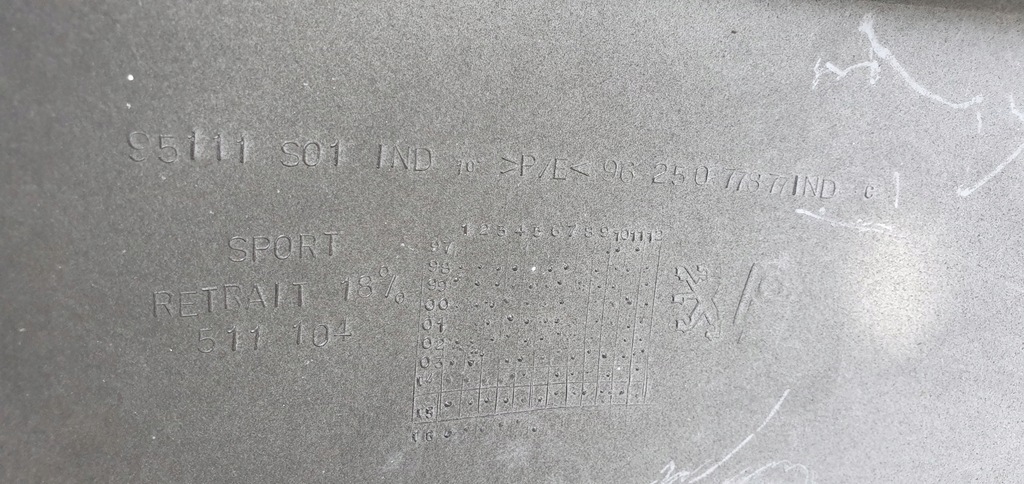 фото №9, Peugeot 206 sport бампер задняя оригинал