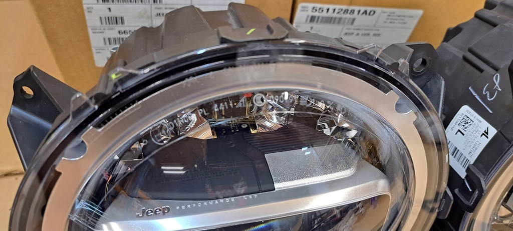 фото №8, Jeep wrangler jl gladiator 18-24 лампа передняя led ксенон nowa oem левая