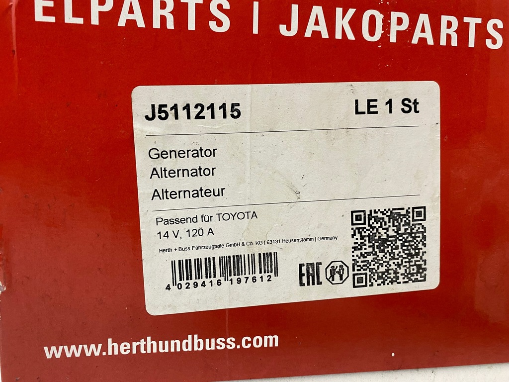 фото №5, Toyota land cruiser генератор j5112115