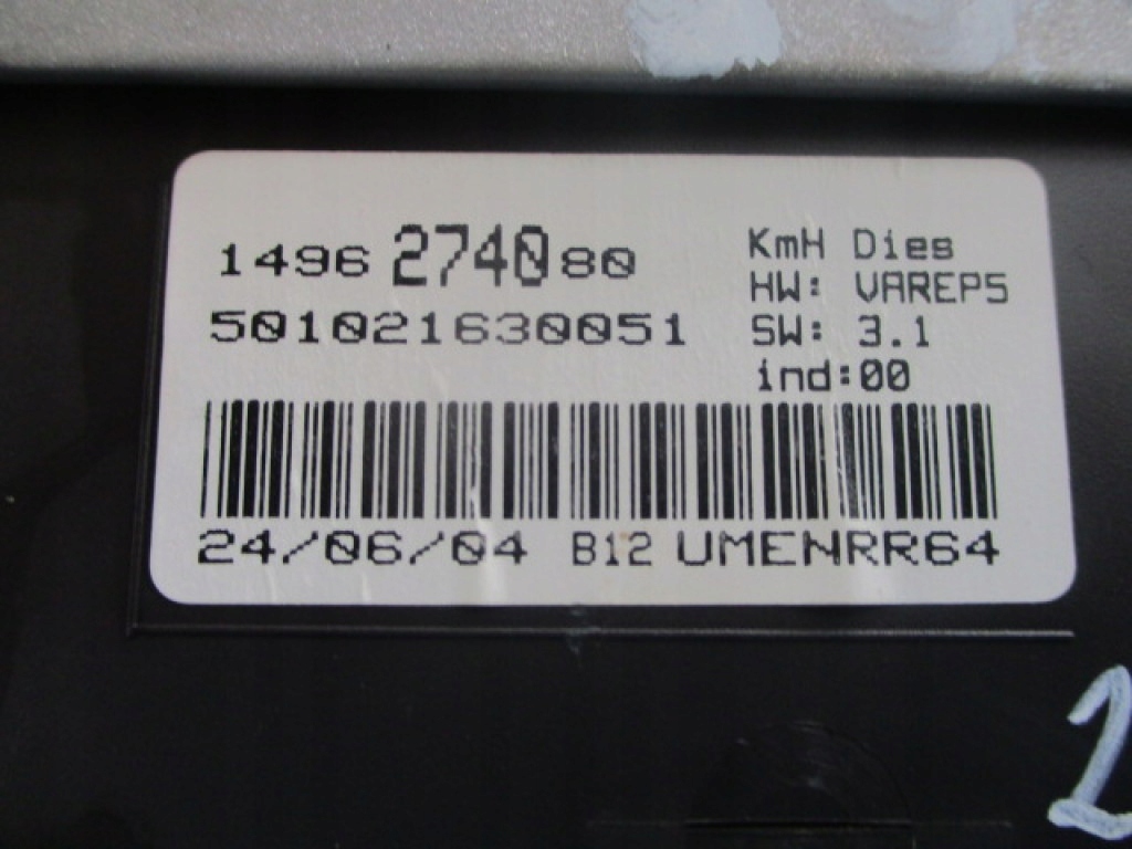 фото №8, Peugeot 807 2.2hdi счетчик 1496274080 241tys km