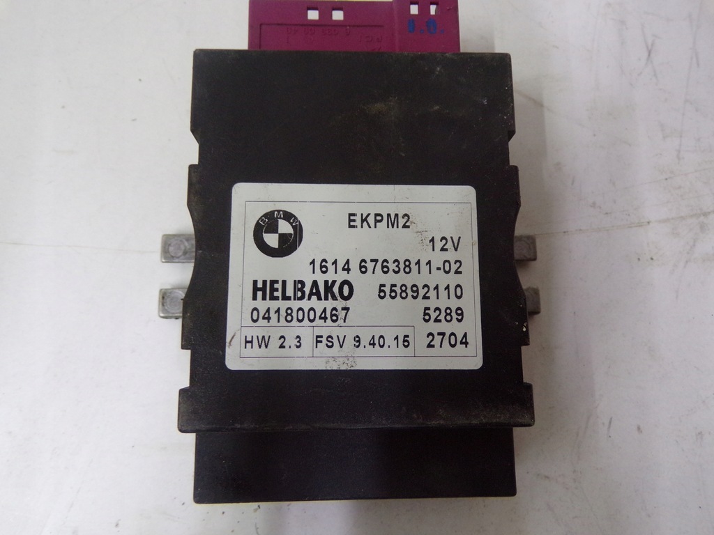 фото №1, Блок управления модуль насоса топлива bmw e61