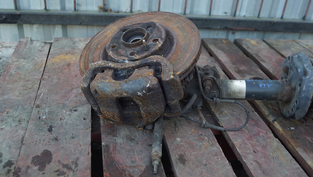 фото №6, Поворотный кулак амортизатор правый перед fiat doblo ii 1.6 d