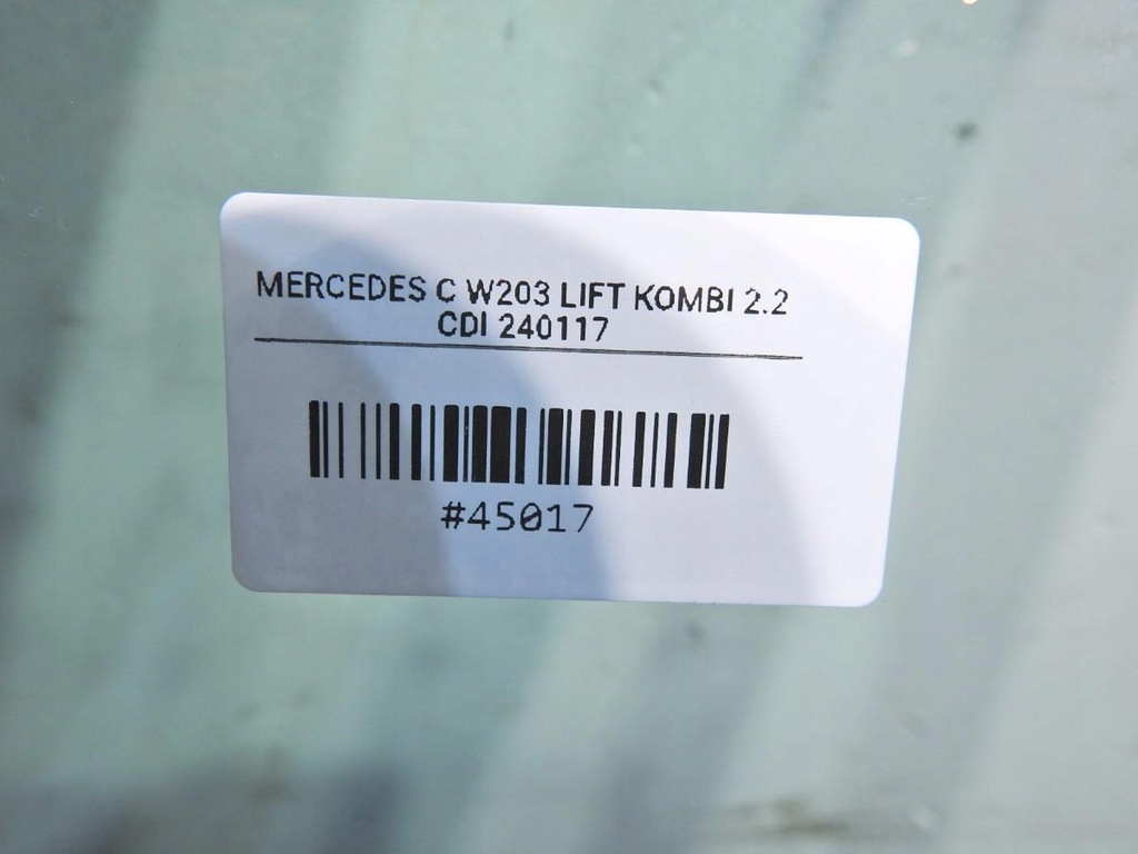 фото №7, Дверь правый задняя c197 mercedes w203 kombi lift