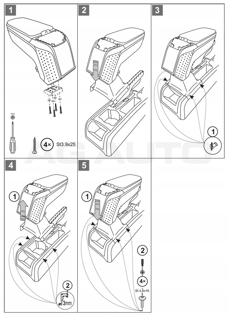 фото №7, Подлокотник с адаптер do škoda octavia ii, 2004-2013, arm2-black