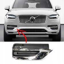 Купить Volvo xc90 рестайлинг  2020 20- хром решётка  решётка решётка радиатора бампера перед правая rh