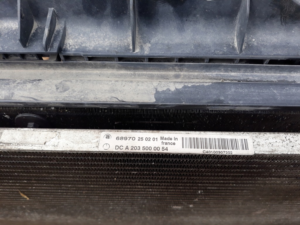 фото №4, Радиатор wody вентилятор mercedes w203 2.0b