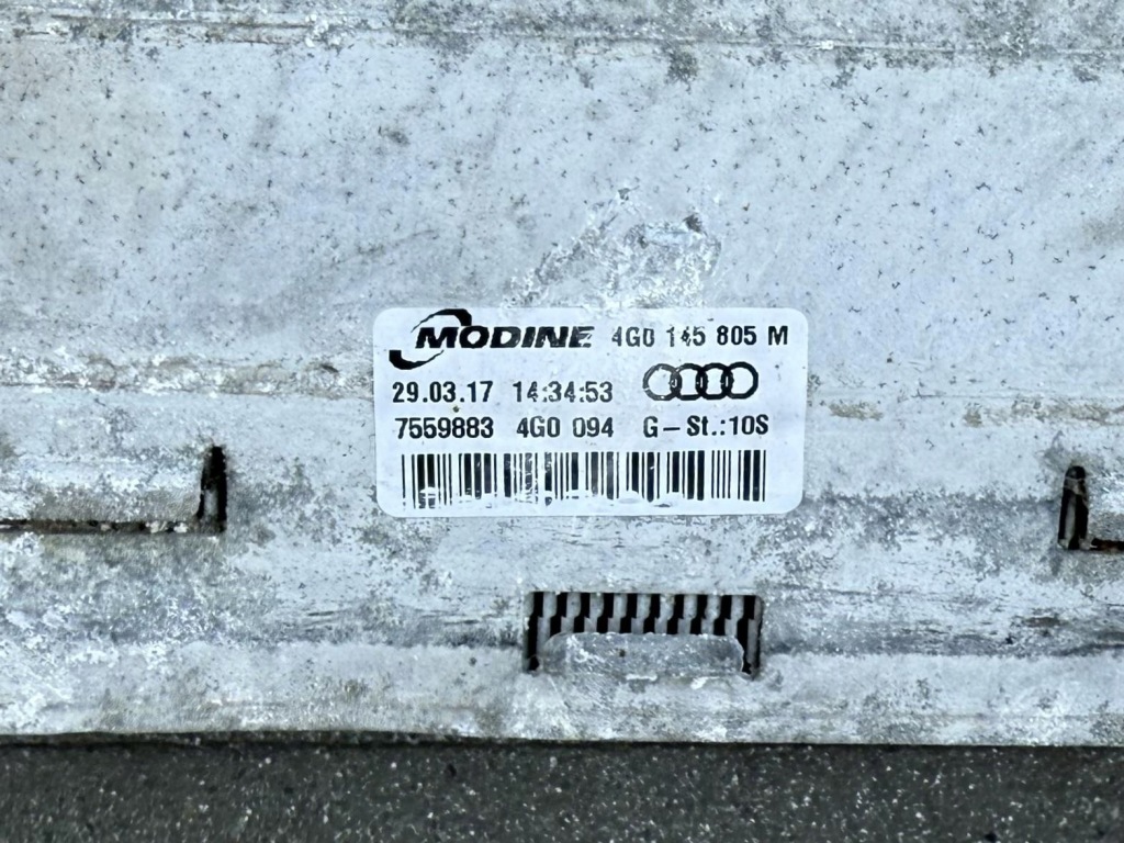 Audi a6 c7 a7 3.0 tdi інтеркулер 4g0145805m Зі Шроту