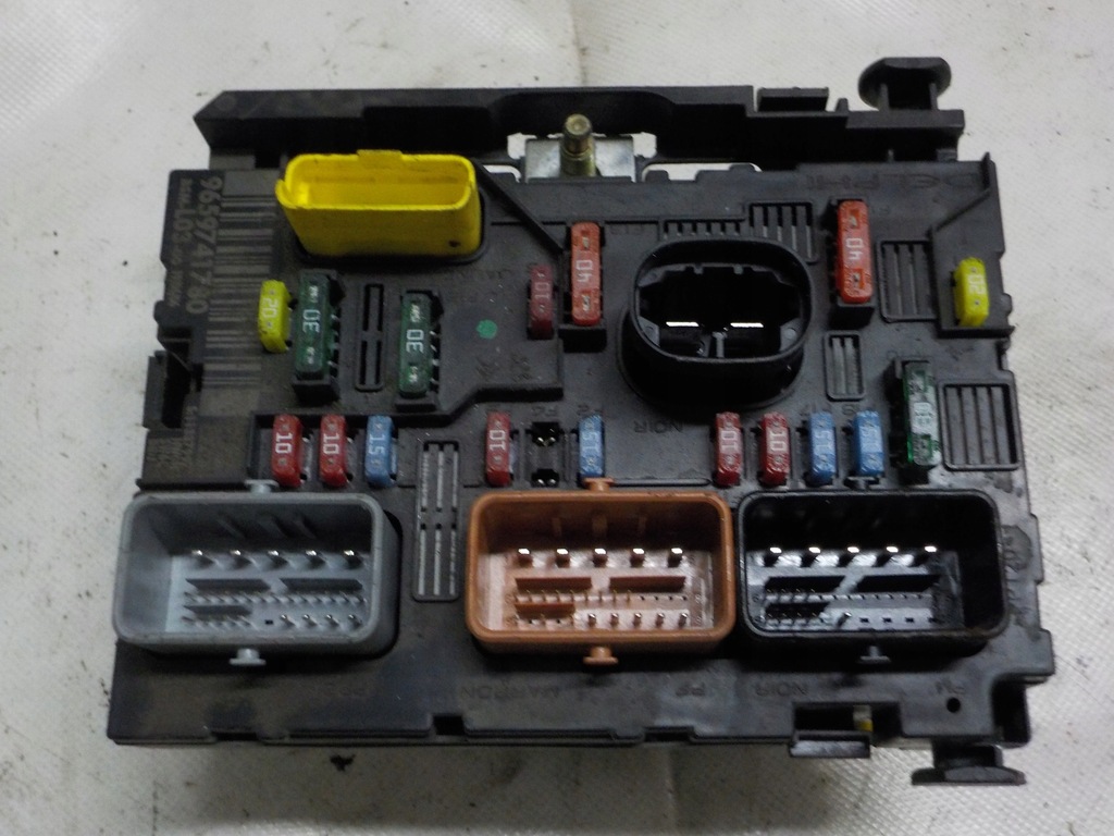 фото №1, Citroen c2 коробка модуль bsm 9659741780