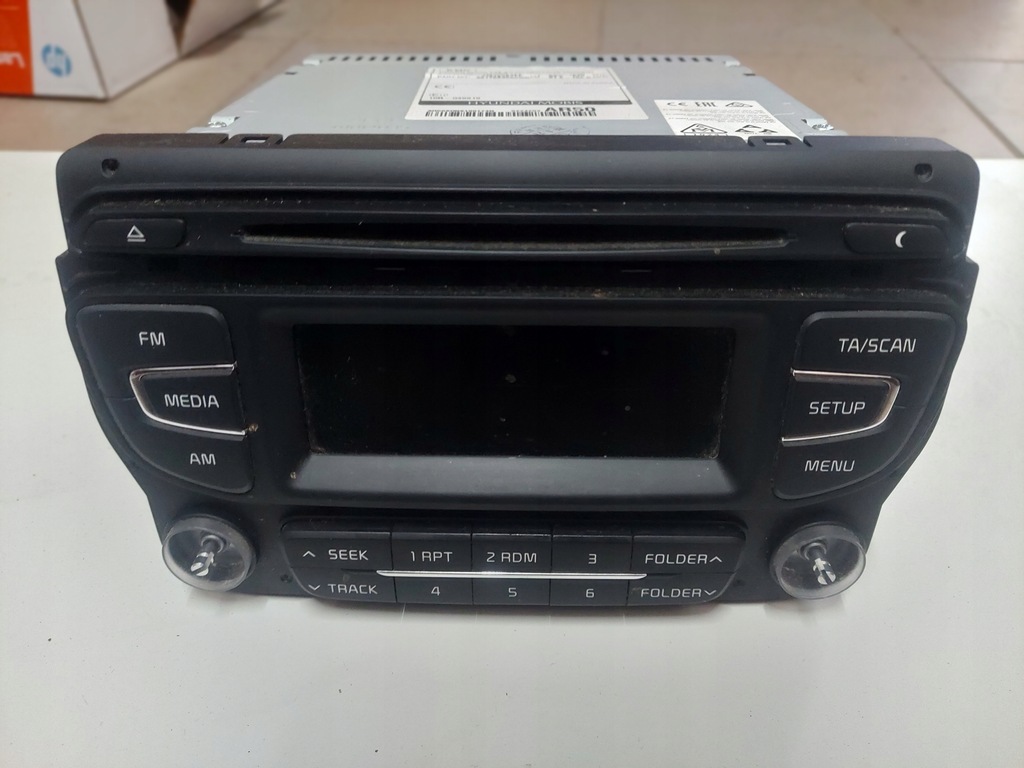 фото №1, Радио cd kia ceed ii 2 2016r 96170-a2500wk