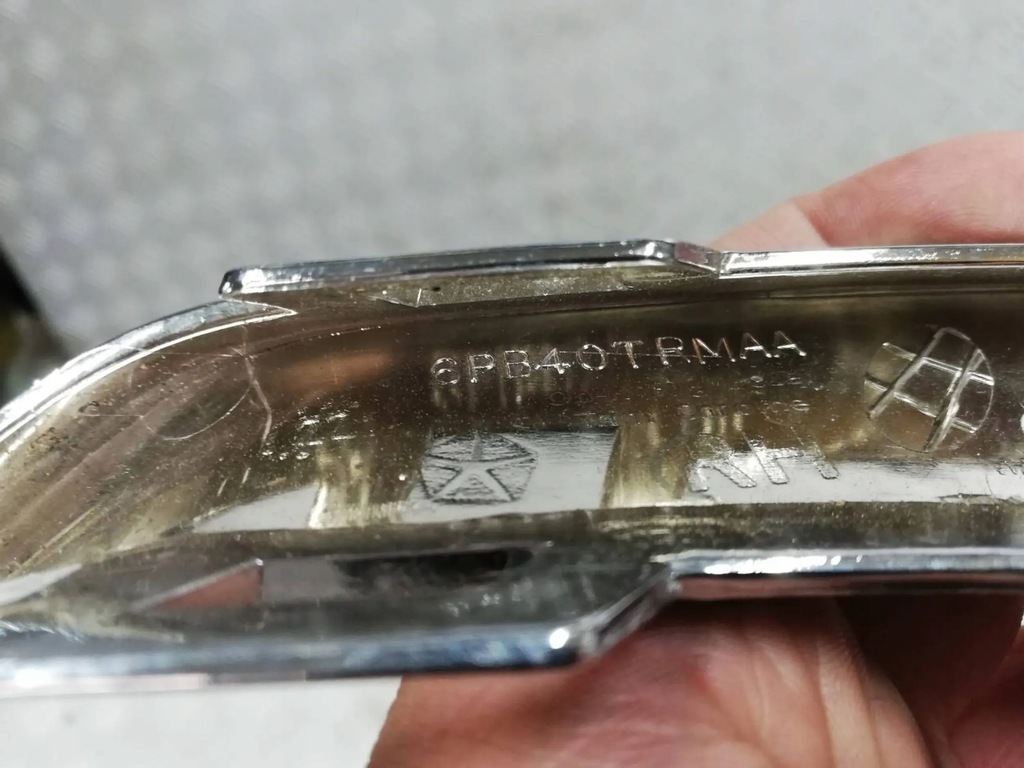 фото №6, Dd молдинг хром решётки перед правый jeep compass