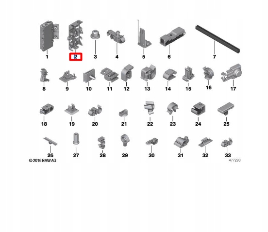 фото №9, Bmw 1 e81 кронштейн роз'єми задній підкрилок 61136919398