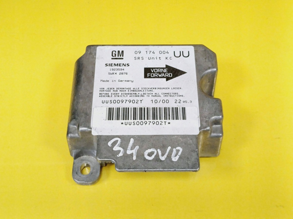 Купити Modu датчик подушка безпеки opel astra g 09174004uu nr34