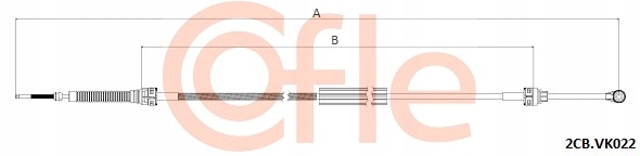 фото №1, Трос переключения передач vw golf iv/bora
