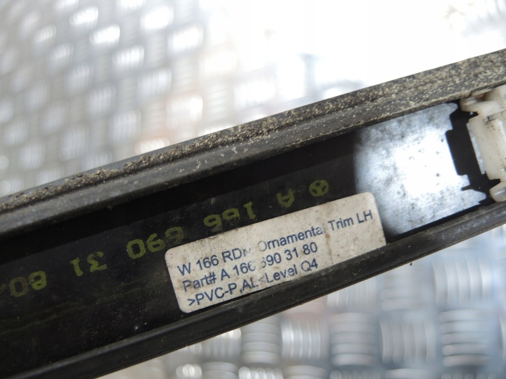 фото №8, Рейлинги + накладки mercedes ml w166 gle комплект