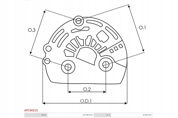 фото №2, Крышка защитная, генератор as-pl apc6021s