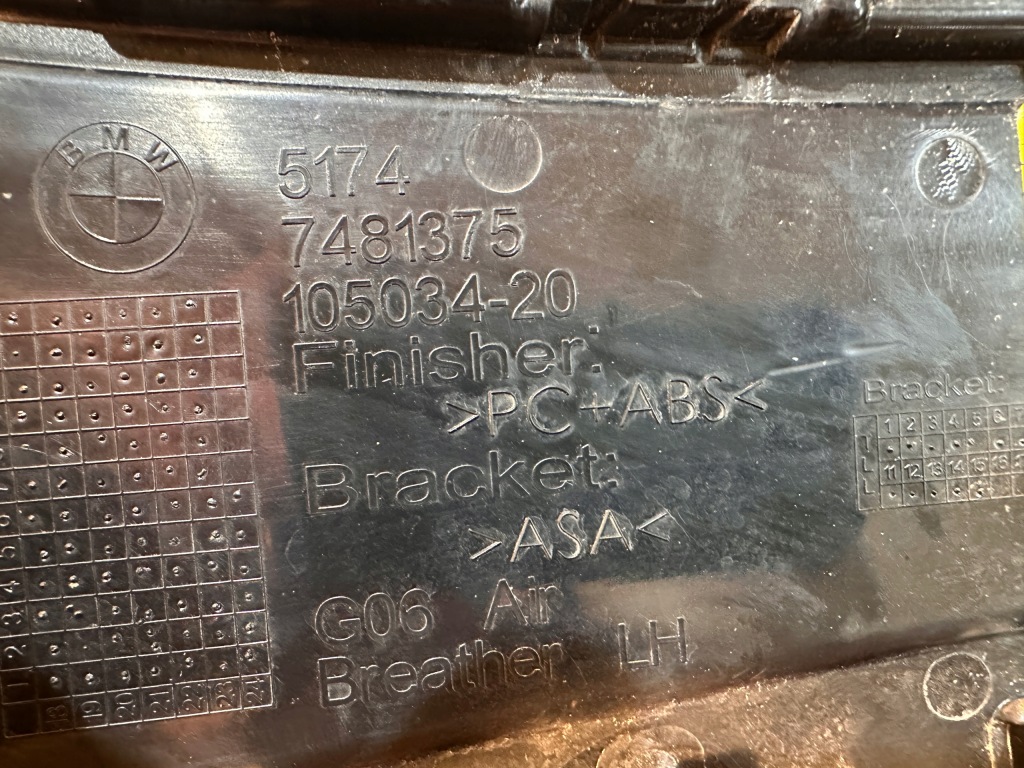 фото №10, Bmw x6 g06 молдинг накладка заглушка na крила лівий перед 7481375