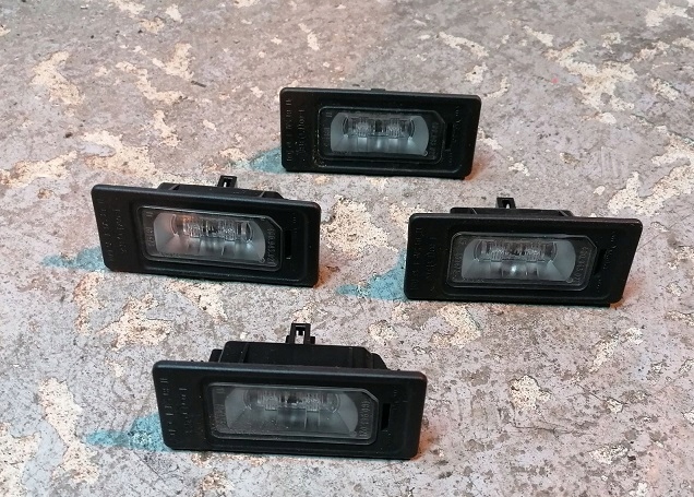 фото №1, Audi a4 b8 a6 c7 4g лампа освещение номерного знака led
