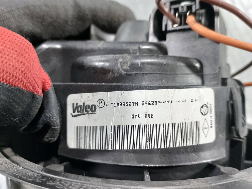 фото №8, Вентилятор обдув, воздуходувка renault clio iv t1029527h 1.5 dci