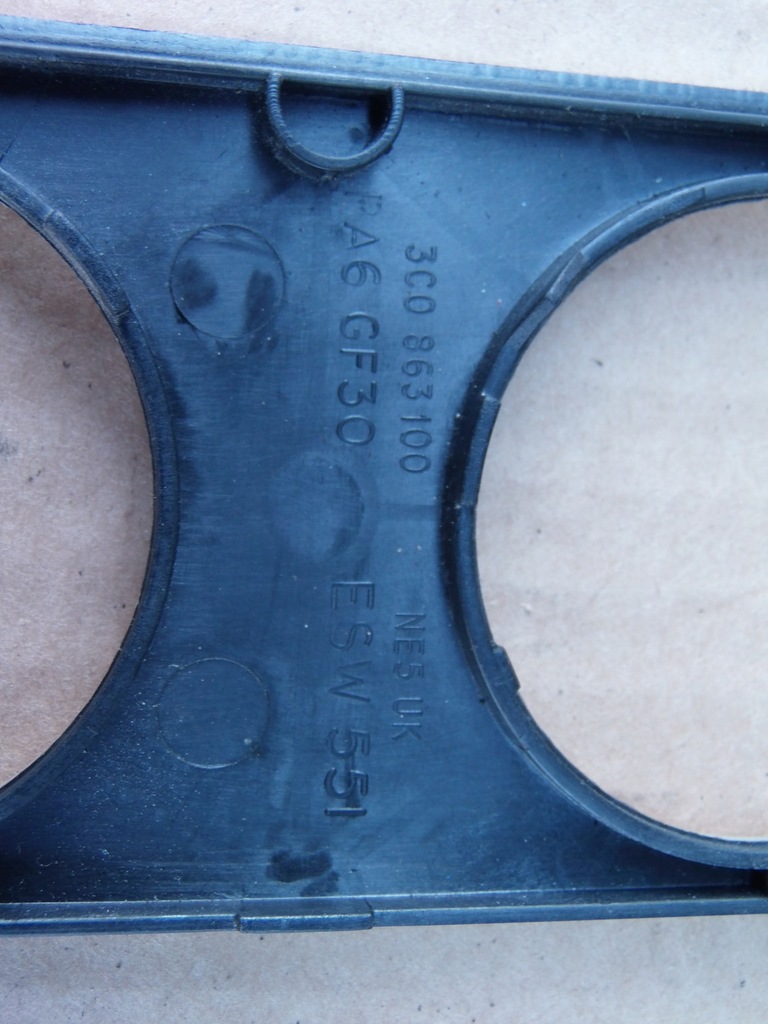 фото №3, Рамка консолі обдув vw passat b6