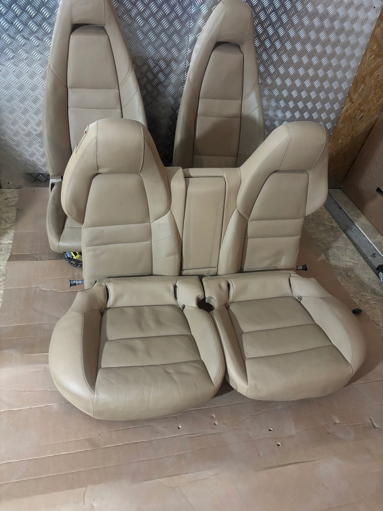 фото №5, Kompletny середина обивка сиденья заднее сиденье porsche panamera 970