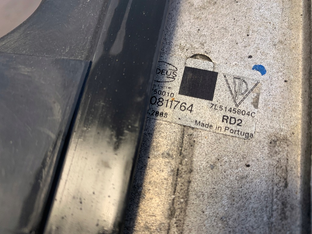 фото №6, Інтеркулер porsche cayenne 4.8 lift 7l5145804c