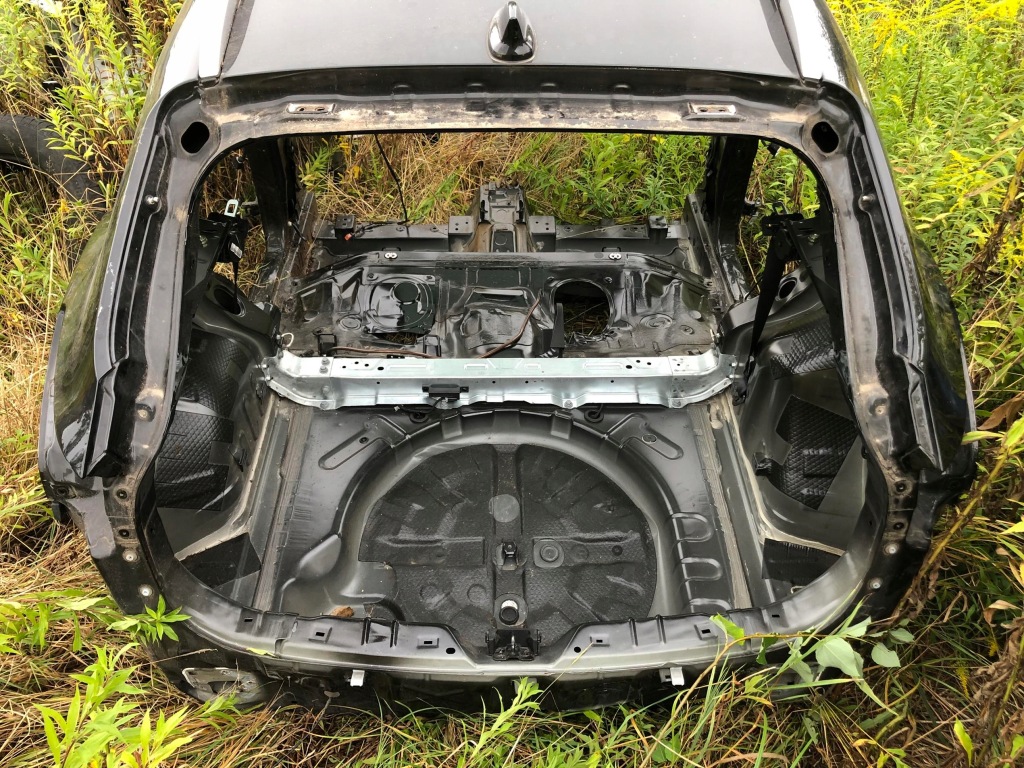 фото №1, Nissan qashqai ii j11 2013- задняя четверть блок двигателя b порог поддон крыша