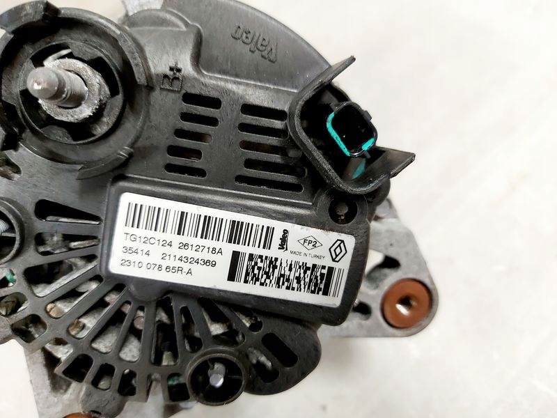 фото №6, Renault captur 1 i clio iv 1.5 dci генератор tg12c124