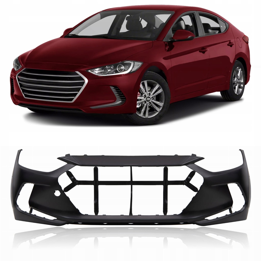 фото №1, Hyundai elantra vi ad 2015-2018 przed faceliftingiem бампер передний