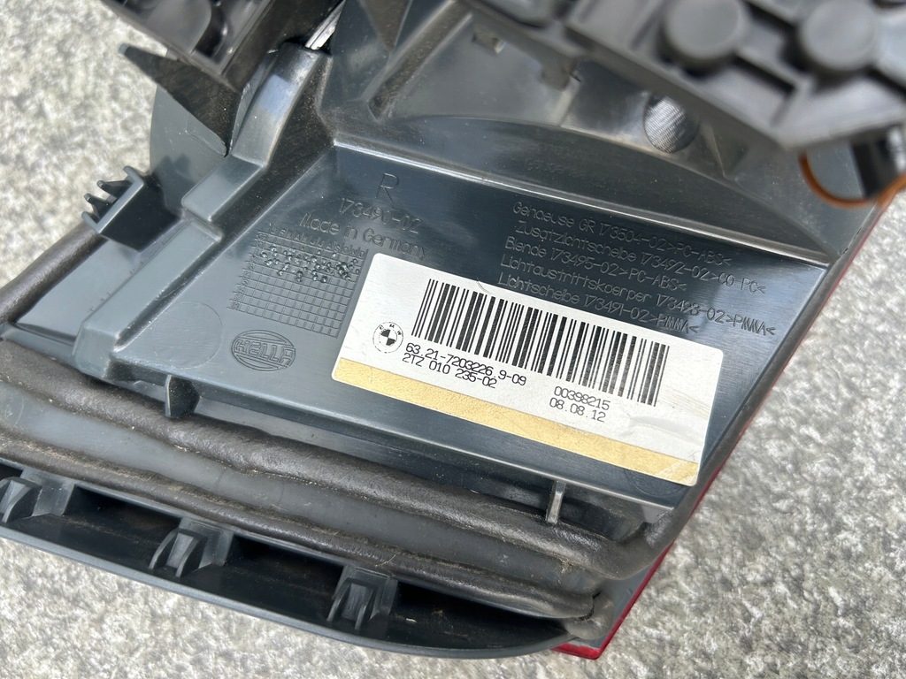 фото №6, Bmw 5 f10 лампа правий задня 7203226 poznań