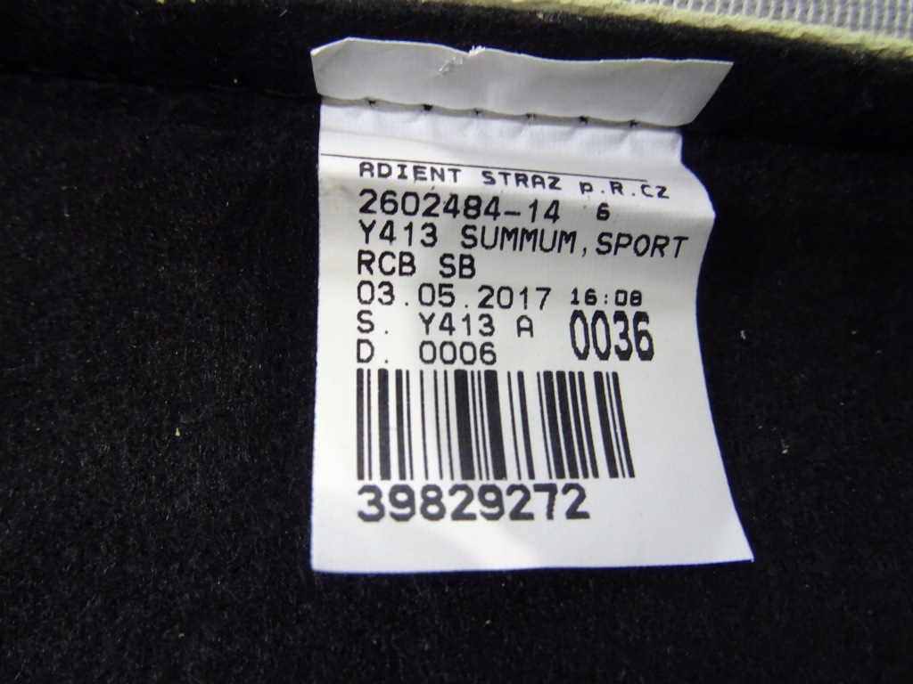 фото №10, Обивка сиденье задняя заднее сиденье poszewka na подушка безопасности - volvo 39829272 xc60