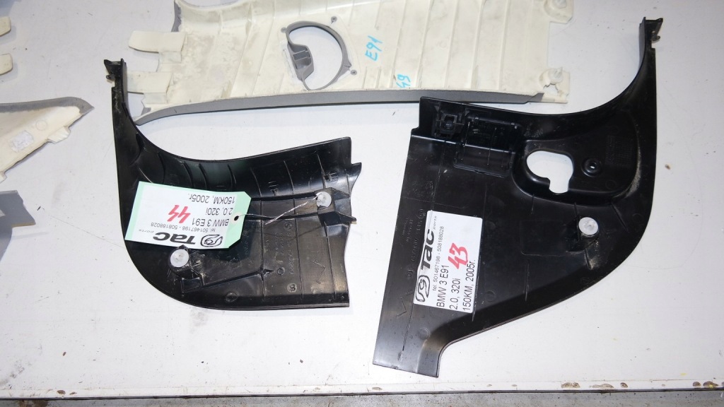 фото №13, Пластик захист стійка ліва права bmw 3 e91 kombi