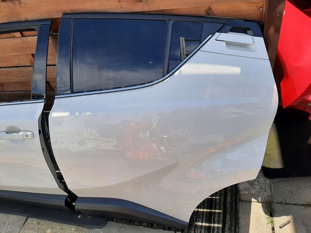 фото №1, Дверь левая левый задняя toyota chr c-hr белый перламутр