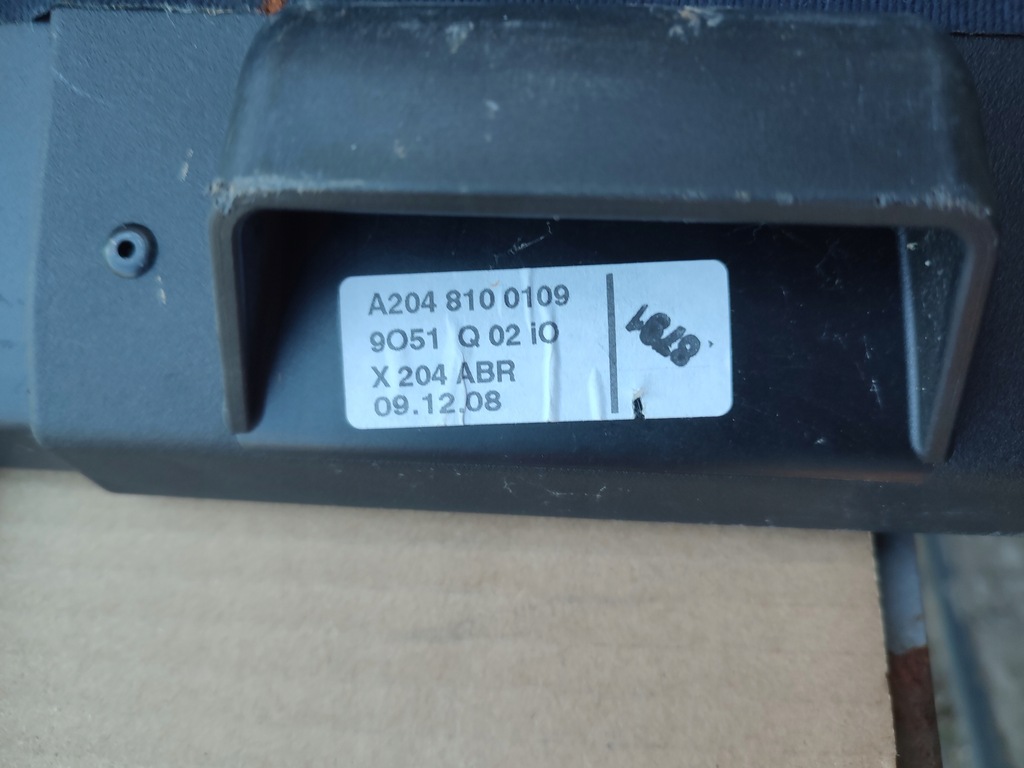 фото №10, Шторка багажника mercedes glk x204 оригинал a2048100109